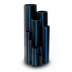 Sappco HDPE Pipe PE 100 Size 500 mm Thickness 29.7 mm Black | SAPPCO