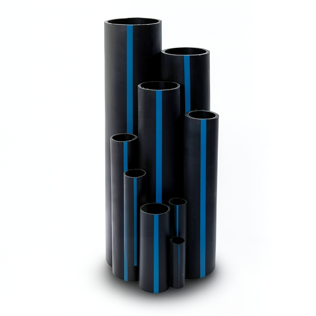 Sappco HDPE Pipe PE 100 Size 500 mm Thickness 29.7 mm Black | SAPPCO