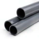 انابيب بلاستيك UPVC كلاس 7 مقاس 1 1/2 إنش سمك 5.9 ملم لون رمادي غامق