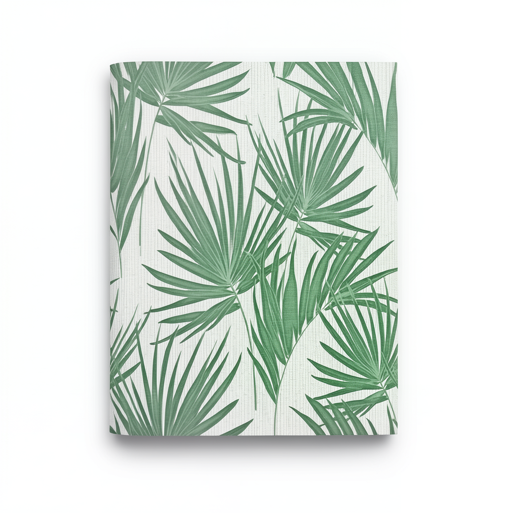 Italian Wall Decoration Green Color 10m x 0.53m, Model 63001