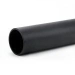 HDPE Pipe PN 15.6 Bar PE 100, 400 mm Diameter SDR 9, Black