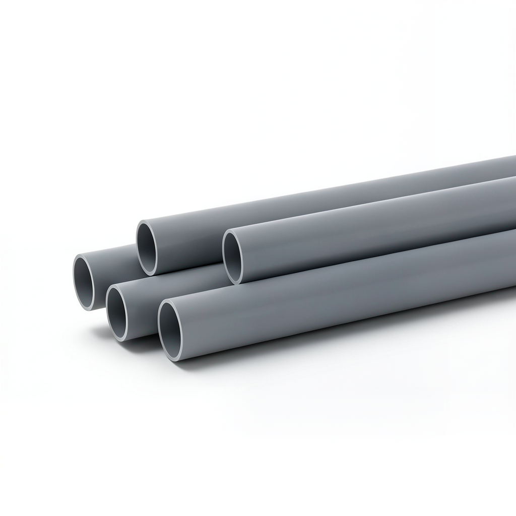 UPVC Plastic Pipe Electrical EPT Size 1 1/4 inch Thickness 2.29 mm Gray Color