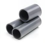 أنابيب بلاستيك UPVC كلاس 7 مقاس 1 1/4 إنش سماكة 5.5 مم لون رمادي غامق