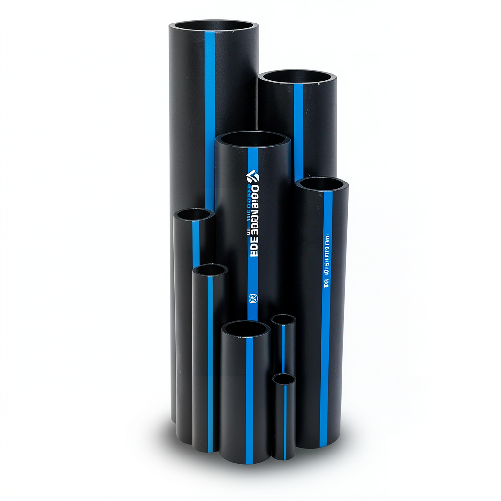 Sappco HDPE Pipe PE 100 Size 500 mm Thickness 23.9 mm Black | SAPPCO