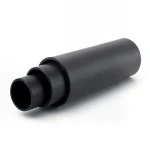 HDPE Polyethylene Pipe Nominal Pressure 15.6 Bar PE 100 OD 180 mm SDR 9 Black