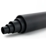 HDPE Polyethylene Pipe Nominal Pressure 15.6 Bar PE 100 OD 200 mm SDR 9 Black