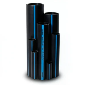 Sappco HDPE Pipe PE 100 Size OD 250 mm Thickness 14.8 mm Black | SAPPCO