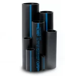 Sappco HDPE Pipe PE 100 Size (OD) 315 mm Thickness 18.7 mm Black | SAPPCO