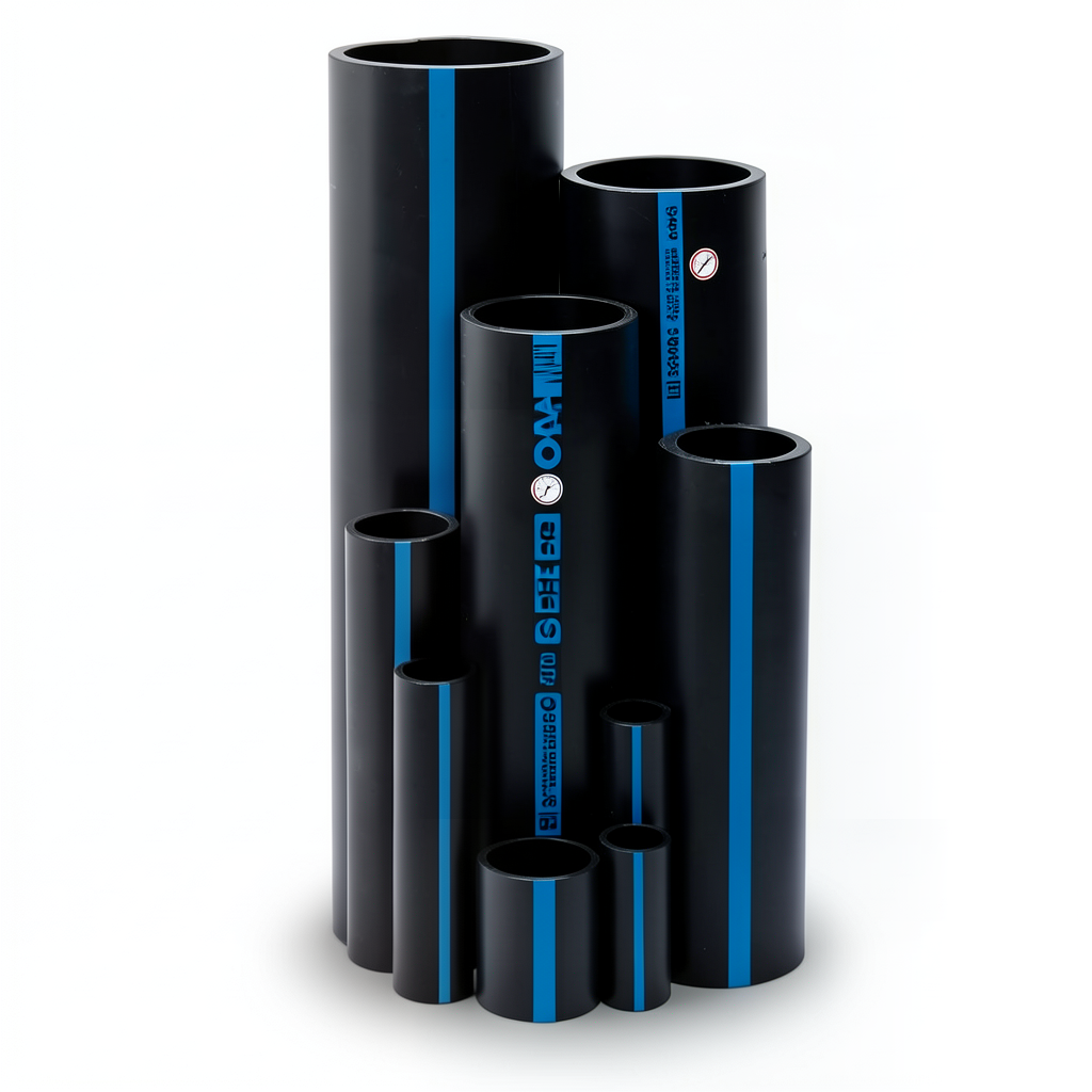 Sappco HDPE Pipe PE 100 Size OD 400 mm Thickness 23.7 mm Black | SAPPCO
