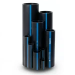 Sappco HDPE Pipe PE 100 Size 500 mm Thickness 29.7 mm Black | SAPPCO