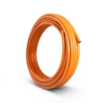 Almona HDPE Plastic Coil Pipe PN 10 Bar PE 100 Outer Diameter 25 mm Thickness 3 mm Orange
