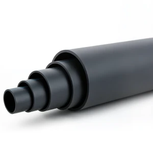 HDPE Pipe Nominal Pressure 19.2 Bar PE 100 Outside Diameter 250 mm SDR 7.4 Black