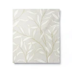Dutch Leaf Patterned Wallpaper 10 m x 0.53 m Pale Beige, Model 221325