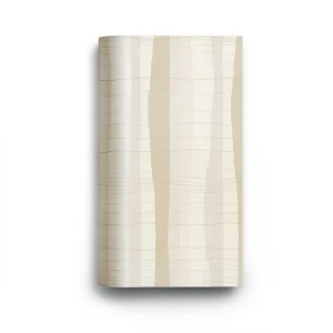 Italian Wallpaper Beige Color Modern Design, Size 10m x 1.06m
