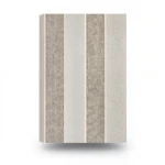 Italian Wallpaper Striped Design 10m x 0.53m Beige