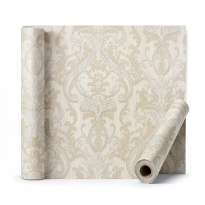 Wall Decoration Classic Design 10 m x 1.06 m Beige, Model 44424