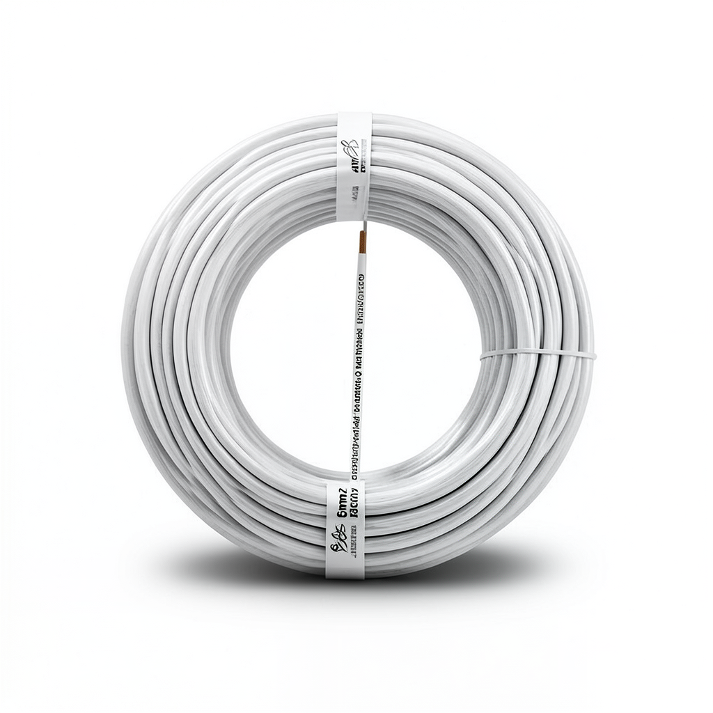 Flexible Electrical Wire 6mm2 450/750V Copper Conductor 0.30mm Diameter Heat Resistant PVC Insulated | Al Fanar