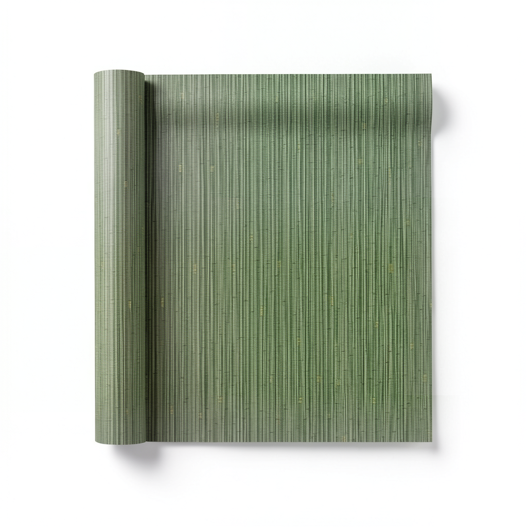 Italian Wallpaper Green Color 10m x 0.53m Model 63002