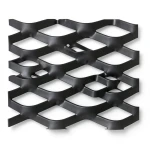 Hot Rolled (Black) Steel Expanded Metal Mesh Thickness 4.8 mm Width 1.22 m Length 1 m