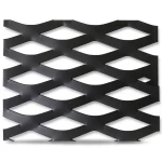 Hot Rolled Black Steel Expanded Metal Mesh Thickness 4.8 mm Width 1.22 m Length 3 m