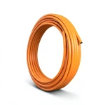 Almona HDPE Plastic Coil Pipe Pressure 10 Bar PE 100, OD 63 mm, Thickness 5.8 mm, Orange