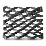 Hot Rolled Black Steel Expanded Metal Mesh Thickness 4.8 mm Width 1.22 m Length 5 m