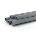 انابيب بلاستيك UPVC كهربائية EPC 40 مقاس 1 إنش سمك 3.89 ملم لون رمادي