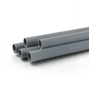 انابيب بلاستيك UPVC كهربائية EPC 40 مقاس 1 إنش سمك 3.89 ملم لون رمادي