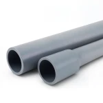 UPVC Pipes Sewage System Nominal Pressure 20 Bar Outside Diameter 315 mm Thickness 23.2 mm Gray