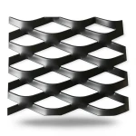Hot Rolled Black Steel Expanded Metal Mesh Thickness 4.8 mm Width 1.22 m Length 7 m