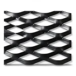 Hot Rolled Black Steel Expanded Metal Mesh Thickness 4.8 mm Width 1.22 m Length 2 m
