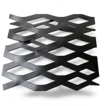 Hot Rolled Black Steel Expanded Metal Mesh Thickness 6 mm Width 1.22 m Length 1 m