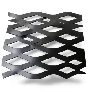 Hot Rolled Black Steel Expanded Metal Mesh Thickness 6 mm Width 1.22 m Length 1 m