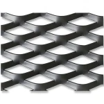 Hot Rolled Black Steel Expanded Metal Mesh Thickness 4.8 mm Width 1.22 m Length 7 m