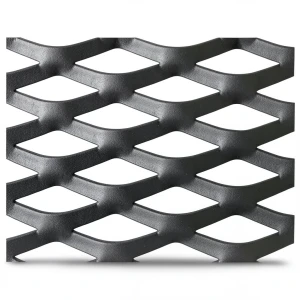 Hot Rolled Black Steel Expanded Metal Mesh Thickness 6 mm Width 1.22 m Length 2 m