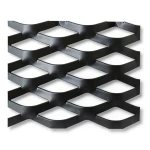 Hot Rolled Black Steel Expanded Metal Mesh Thickness 6 mm Width 1.22 m Length 1 m