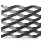 Hot Rolled Black Steel Expanded Metal Mesh Thickness 6 mm Width 1.22 m Length 2 m