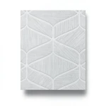 Italian Wall Covering 10m x 0.53m Light Gray, Model 63039