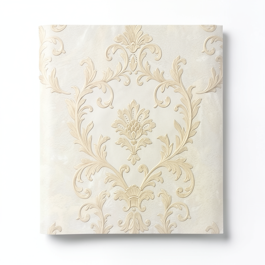 Italian Classic Wallpaper 10m x 1.06m Light Beige, Model 83602