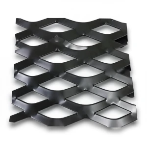 Hot Rolled Black Steel Expanded Metal Mesh Thickness 6 mm Width 1.22 m Length 3 m