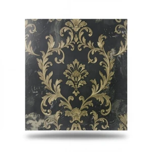Italian Classic Wallpaper 10m x 1.06m Dark Gray, Model 83611