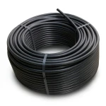 HDPE Plastic Coil Pipe PN 16 Bar PE 80 25 mm SDR 9 Black