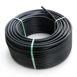 HDPE Polyethylene Plastic Coil Pipe 16 Bar Pressure PE 80 32 mm SDR 9 Black