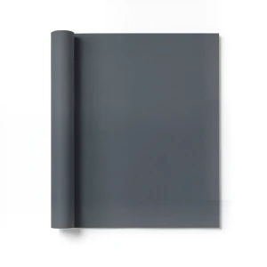 Plain Wallpaper Size 10m x 0.53m, Dark Grey Color, Model 221436