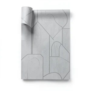 Holland Wallpaper Youthful Design 10m x 0.53m, Gray Color, Model 18260