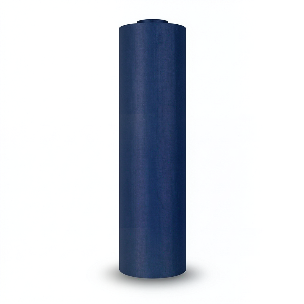 ورق جداري سادة هولندي 10 م × 0.53 م لون أزرق داكن
