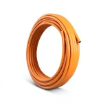 HDPE Polyethylene Pipe PN 6 Bar PE 100 OD 110 mm Thickness 6.3 mm Orange
