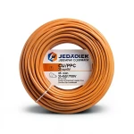 Stranded Electrical Wire CU/PVC 35 sq mm, 450/750V, Orange | Jeddah Cables Company