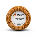 Stranded Electric Wire CU/PVC 70mm, 450/750V, Orange | Jeddah Cables Company