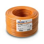 Stranded Electric Wire CU/PVC 16mm, 450/750V, Orange | Jeddah Cables Company
